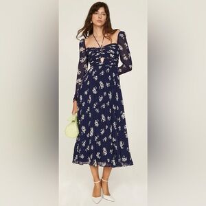 Self-Portrait Midi Dress - Size 4 - EUC